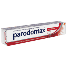 Пасты зубные паста зубная PARADONTAX Без фтора, 75 мл