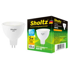 Лампы светодиодные лампа светодиодная SHOLTZ 5Вт GU5.3 3000К 380Лм спот
