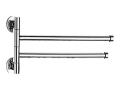 Полотенцедержатели полотенцедержатель поворотный двойной LEDEME L112