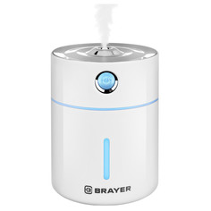 Увлажнители воздуха увлажнитель воздуха BRAYER BR4911 питание от USB 0,35л 30мл/ч белый