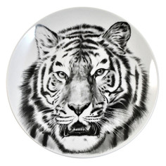 Тарелки тарелка ДОБРУШ Тигр 24см обеденная фарфор