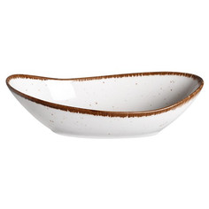 Блюда фигурные большие и средние без ножки блюдо ATMOSPHERE Elegantica 25,5х12,5см фарфор Atmosphere®