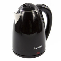 Чайники чайник LUMME LU-145 1800Вт 2,0л металл черный