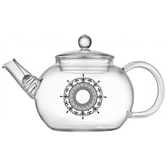 Чайники заварочные чайник заварочный WALMER Arabesque 1000мл стекло, сталь