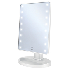 Косметические зеркала зеркало с подсветкой ENERGY EN-704 26х17см от батар. бел.