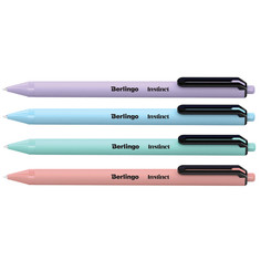 Ручки ручка шариковая синяя BERLINGO Instinct 0,7мм автомат