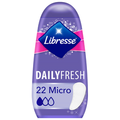 Прокладки и тампоны прокладки LIBRESSE Dailyfresh Micro 22шт ежедневные