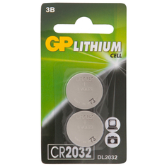 Батарейки, аккумуляторы, зарядные устройства батарейка GP CR2032-7CR2 3В 2шт