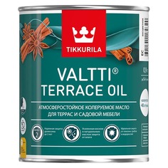 Масла древозащитные масло для террас TIKKURILA Valtti Terrace Oil EC 0,9л бесцветное, арт.700010363