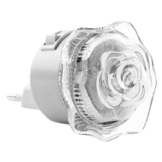 Ночники для детских светодиодные светильник ночник светодиодный Роза 0,4Вт LED белый Ledo Light