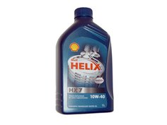 Масла для четырехтактных двигателей полусинтетические масло моторное SHELL Helix HX7 10W40 1л