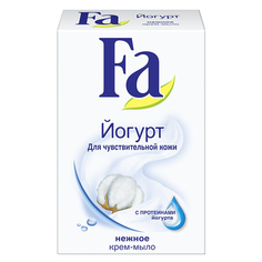 Мыло кусковое мыло FA Yoghurt, для чувствительной кожи, 90 г
