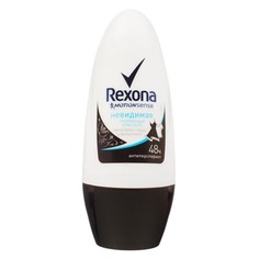 Дезодоранты для тела дезодорант женский REXONA Невидимая: Прозрачный кристалл, 50 мл, ролик
