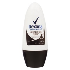 Дезодоранты для тела дезодорант женский REXONA Невидимая На черном и белом, 50 мл, ролик