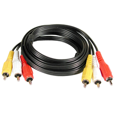 Кабели кабель 3RCA-3RCA GODIGITAL 3808-30 штекер-штекер 3,0м черн.