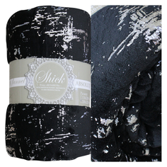 Пледы плед Absolute 150х200см черный, арт.6540 Texrepublic