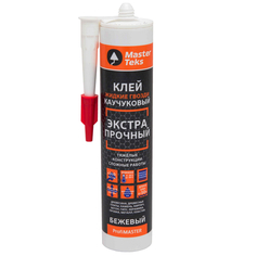 Клей монтажный клей монтажный MASTERTEKS PM жидкие гвозди экстрапрочный 387гр бежевый, арт.9753175