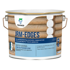 Краски и эмали фасадные краска акриловая для торцов ТEKNOS Jrm-Edges база А 2,7л белая, арт.ЭК000134055 Teknos