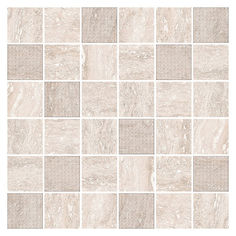 Декоры и бордюры для ванной мозаика керамическая 30х30 Ascoli Grey Mosaic серая Azori