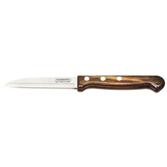 Ножи кухонные нож TRAMONTINA Polywood 7,5см для овощей нерж.сталь, дерево
