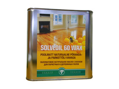 Масла древозащитные масло для пола VEKKER Wood Oil Solveoil 60 Wax с воском 1л, арт.SH000211