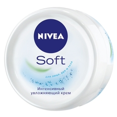 Средства для лица крем NIVEA Soft увлажняющий банка 200мл