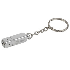 Фонари карманные фонарь брелок ЭРА 1xLED 3хLR41 в комплекте анодированный алюминий ERA