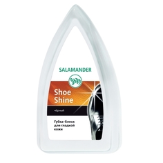 Губки для обуви губка для обуви SALAMANDER Shoe Shine черная, для гладкой кожи