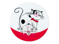 Крючки и планки для ванной комнаты крючок адгезивный Tatkraft FUNNY CATS Treufeld