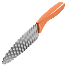 Яблокорезки нож фигурный METALTEX с волнистым лезвием нерж.сталь, пластик