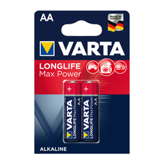 Батарейки, аккумуляторы, зарядные устройства батарейка VARTA LONGLIFE MAX POWER AA блистер 2шт