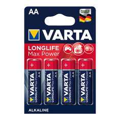 Батарейки, аккумуляторы, зарядные устройства батарейка VARTA LONGLIFE MAX POWER AA блистер 4шт
