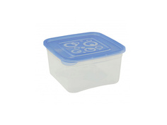 Контейнеры для СВЧ и холодильника контейнер для продуктов, 0,7 л, 14,2х14,2х5 см, квадратный, пластик