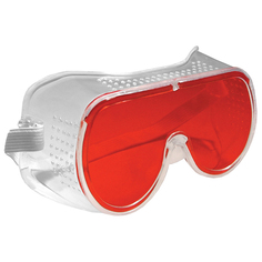 Очки защитные очки защитные ДЕЛЬТА закрытые красные