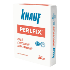 Смеси монтажные клей монтажный гипсовый KNAUF Perlfix для ГКЛ 30кг, арт.OA20