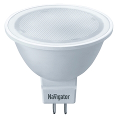 Лампы светодиодные лампа светодиодная NAVIGATOR 7Вт 560Лм 4000K GU5,3 MR16 230В матовый спот