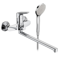 Смесители для ванны смеситель для ванны REDBLU by DAMIXA Origin Bit длинный излив хром