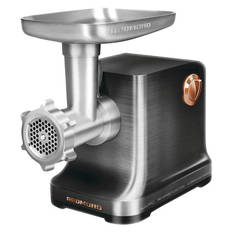 Мясорубки электрические мясорубка REDMOND RMG-CBM1225, 2500 Вт, 2,5 кг/мин, 2 насадки, 2 решетки, металл