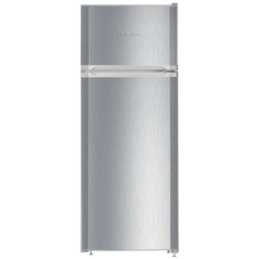 Холодильники двухкамерные холодильник двухкамерный LIEBHERR CTel 2531 140х55х63см серебристый