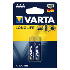 Батарейки, аккумуляторы, зарядные устройства батарейка VARTA LONGLIFE AAA блистер 2шт