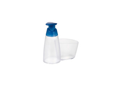 Дозаторы для жидкого мыла и моющих средств дозатор TESCOMA Cleankit для моющего ср-ва с подставкой для губки пластик