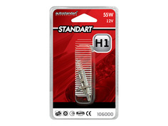 Лампы для фар автомобиля лампа AUTO STANDART Н1 12В 55Вт 1шт