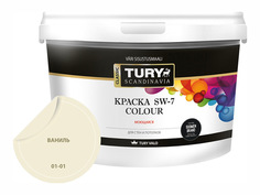 Краски для стен и потолков краска в/д TURY SW-7 Colour моющ. для стен и потолка, арт.КрВДSW72,4В