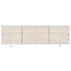 Панели и экраны для ванн экран под ванну МЕТАКАМ Монолит-М 168 см беленый дуб