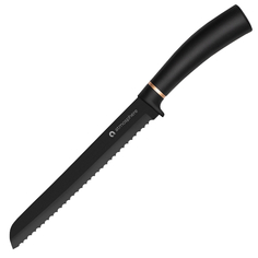 Ножи кухонные нож ATMOSPHERE Black Swan 20см для хлеба нерж.сталь, термопласт.резина Atmosphere®