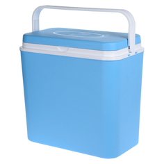 Сумки-холодильники термоконтейнер 24л 40х22х40см голубой пластик Koopman