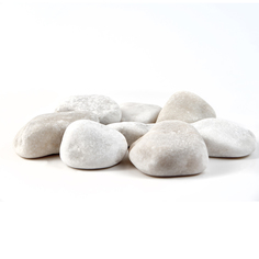 Камни, галька, крошка натуральные камень декоративный галька мраморная белая 10кг 20-70мм АКД