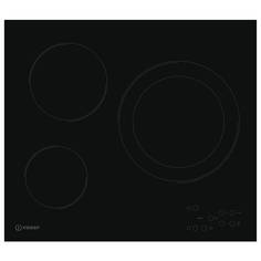 Варочные поверхности электрические поверхность электрическая INDESIT RI 360 C 3конф.стеклокер. черн.