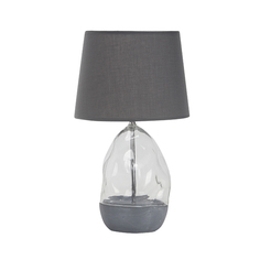 Настольные лампы декоративные лампа настольная ESCADA Miki E27 1х60Вт серый