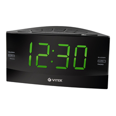 Радиочасы, часы электронные радиочасы VITEK VT-6603 с будильником